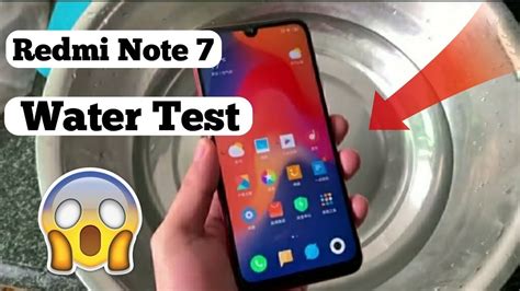 redmi note 7 water drop test|Redmi Note 7 DURABILITY Test .